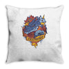 amistad digital Throw Pillow