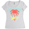 California Summer Women's Triblend Scoop T-shirt