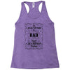 The Legendary Dad World Champion Father Racerback Tank