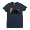 pizza is my valentine Ladies Fitted T-Shirt
