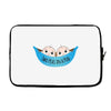 Two Peas In a Pod Twin Baby Boys Laptop sleeve