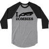 i shotgun zombies funny t shirt dead apocalypse s 3xl 3/4 Sleeve Shirt