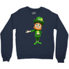 DABBİNG LEPRECHAUN Crewneck Sweatshirt