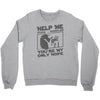 help me stack overflow youre myo nly hope Crewneck Sweatshirt