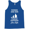 Father and Son Fishing Partners For Life Tank Top