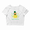 DABBİNG LEPRECHAUN Crop Top