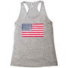 t-rex vintage american flag Racerback Tank
