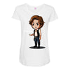 i know Maternity Scoop Neck T-shirt