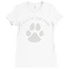 paw pun for pet lovers Ladies Fitted T-Shirt