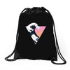 Great Wave Drawstring Bags