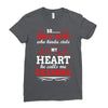 There's This Boy Who Stole My Heart He Calls Me Grandma Ladies Fitted T-Shirt