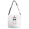 i choose to be a unicorn Adjustable Strap Totes