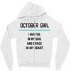 October Girl Zipper Hoodie