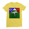 Bicycle Day T-shirt - 1943 Vintage (Albert Hofmann LSD) Ladies Fitted T-Shirt