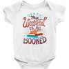 i'm booked Baby Bodysuit