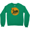 down rowdy the dog Crewneck Sweatshirt