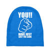 you have just lost the game  funny computer internet humour Baby Beanies