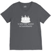 i only get blown on birthdays V-Neck Tee