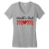 world  best mum Women's V-Neck T-Shirt