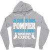 papa pompier Zipper Hoodie