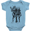 cable and deadpool Baby Bodysuit