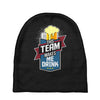 drinking beer Baby Beanies