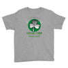 silver shamrock Youth Tee