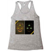 see no evil Racerback Tank