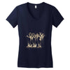 can&rsquo;t see the forest Women's V-Neck T-Shirt