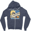 halloween moon Zipper Hoodie