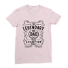 The Legendary Dad World Champion Ladies Fitted T-Shirt