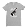 rockin' it old school bass Ladies Fitted T-Shirt