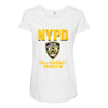 99th Precinct Brooklyn NY Maternity Scoop Neck T-shirt