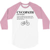 Cycopath Noun 3/4 Sleeve Shirt