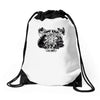 camp kaiju Drawstring Bags