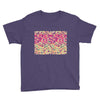 pink triangle print Youth Tee