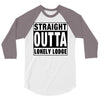 straight outta lonely lodge 3/4 Sleeve Shirt