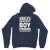 world's okayest boyfriend couple love funny Hoodie