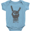 death to all but metal Baby Onesie