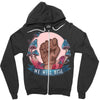 Women's March We Will Rise Zipper Hoodie