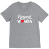 Respect Women V-Neck Tee
