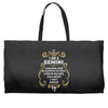i am a gemini Weekender Totes