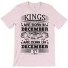 Real Kings Are Born On December 17 T-Shirt