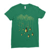 city made bulb Ladies Fitted T-Shirt