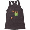 pocket red pandas Racerback Tank
