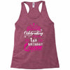 Celebrating With the 1st Birthday Queen Racerback Tank