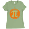 pumpkin pi Ladies Fitted T-Shirt