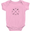 Compass Whit Circle Baby Bodysuit