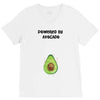 Powered By Avocado V-Neck Tee