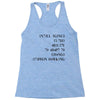 intelligence is the ability to adapt to change Racerback Tank